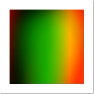 red green yellow orange texture design Posters and Art